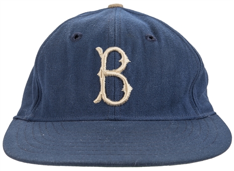 1957 Duke Snider Game Used Brooklyn Dodgers Cap (MEARS)